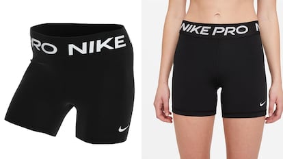 ofertas deporte amazon en pantalones deportivos cortos femeninos de Nike