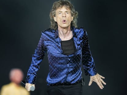 Concierto de Rolling Stones en el Estadi Olimpic de Barcelona. 