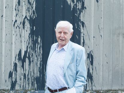 Hans Magnus Enzensberger, en Italia en julio de 2012.