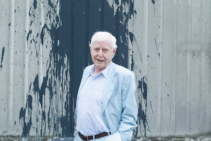 Hans Magnus Enzensberger, en Italia en julio de 2012.