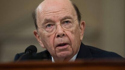 O secretário de Comércio dos EUA, Wilbur Ross, em uma audiência no Congresso no dia 22 de março.