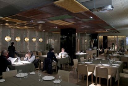 Comedor de Esbardos (oseznos, en bable), recién abierto en Madrid.