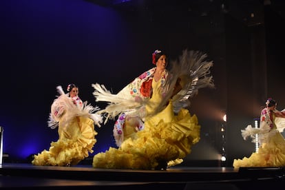 Un altro momento di 'Tierra bendita' alla sua première in Cile.