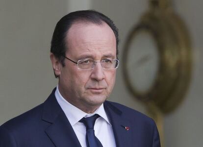 El presidente franc&eacute;s Fran&ccedil;ois Hollande