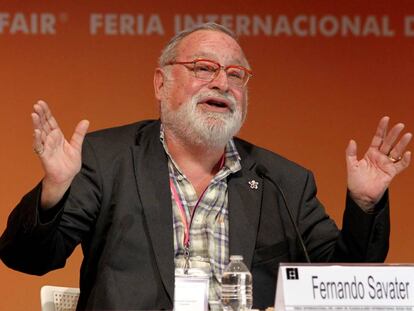 El escritor español Fernando Savater.