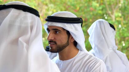 El hijo del emir de Dubái, Hamdan bin Rashid Al Maktoum, en marzo de 2015.