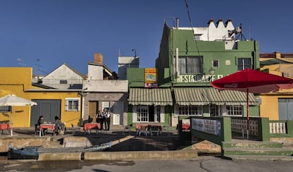 Uno de los restaurantes populares de El Palmar, en la Albufera de Valencia.