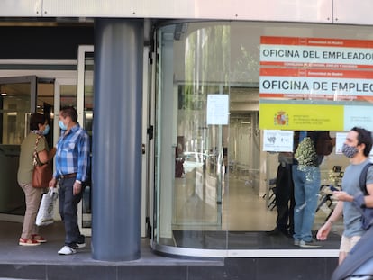 Oficina de Empleo en Madrid.