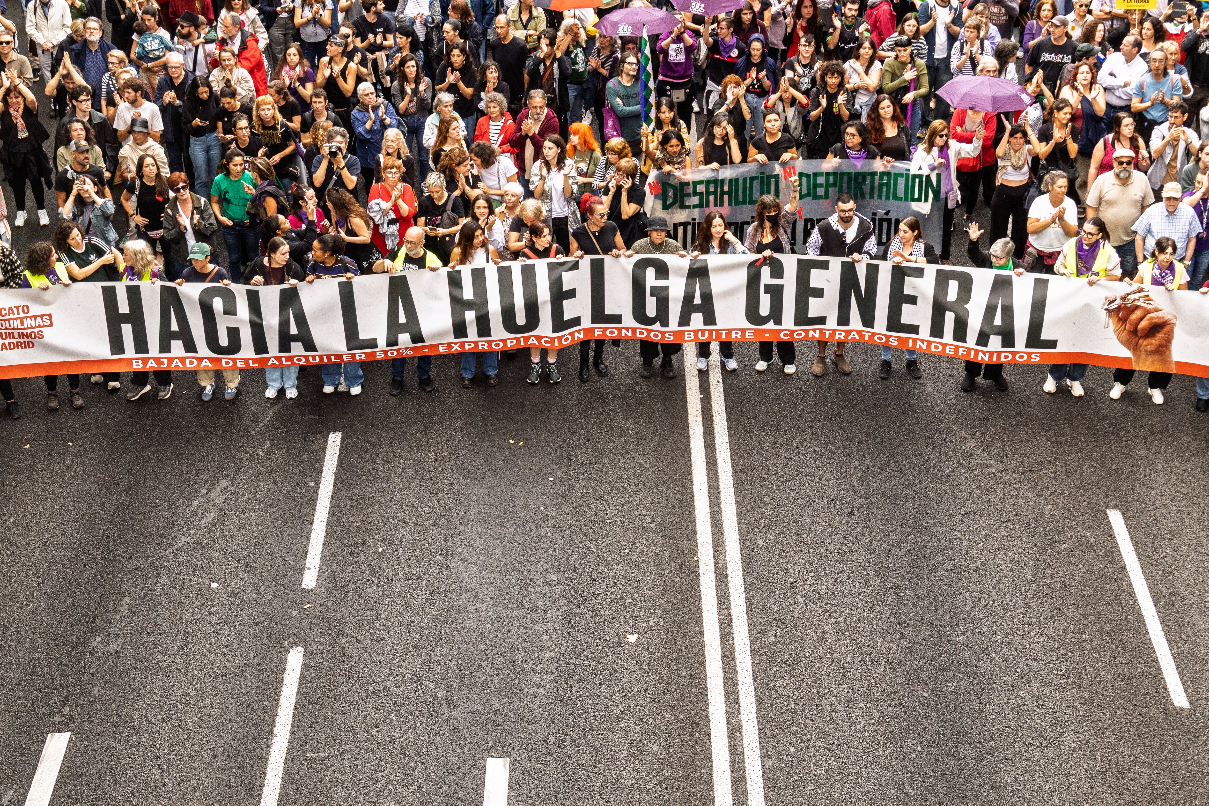 La huelga general por la vivienda se celebrará el 11 de noviembre