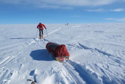 Los alpinistas, en Groenlandia