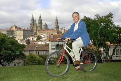 Emilio Pérez Touriño, fotografiado el jueves en Santiago de Compostela.