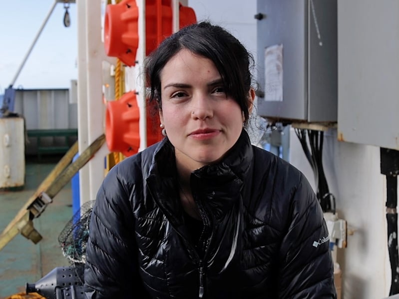 La doctora en oceanografía Carolina González.