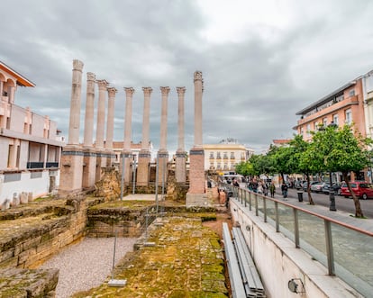 El Templo Romano, un yacimiento arqueológico del siglo I a.C.