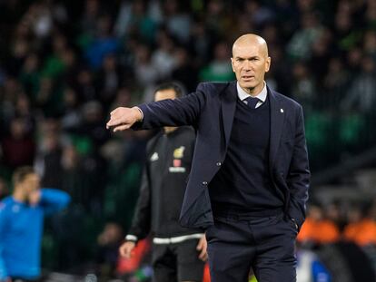 Zidane, durante el encuentro.


08/03/2020 ONLY FOR USE IN SPAIN