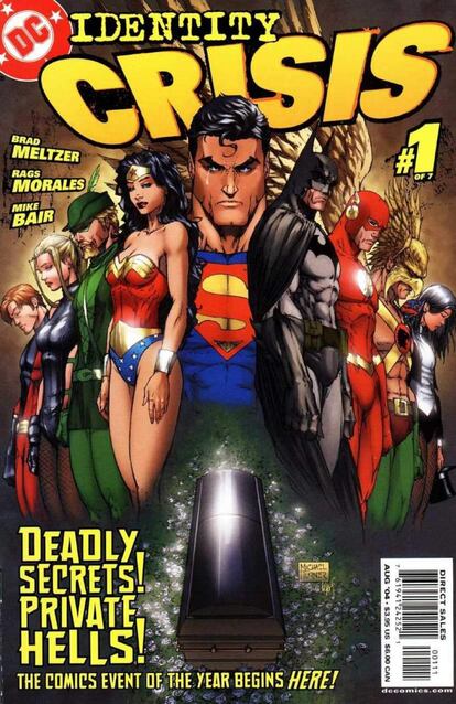 La primera crisis bajo el periodo Dan Didio, fue un bestseller y se extendió como miniserie durante siete números (de junio a diciembre de 2004). 