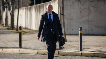 Francisco Camps, expresidente de la Comunidad Valenciana, a su llegada a la Audiencia Nacional el 28 de febrero.