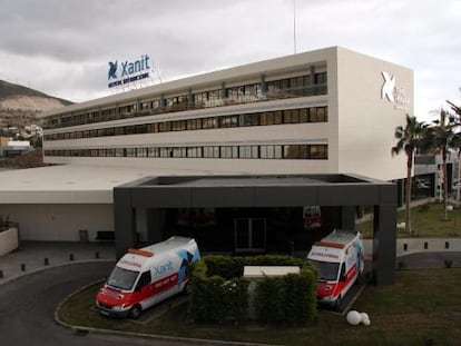El hospital Xanit, de Benalmádena (Málaga), propiedad de la sociedad de capital riesgo N+1