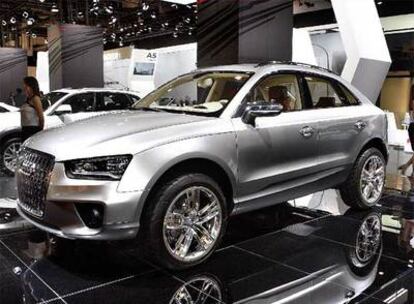 Prototipo del Audi Q3, expuesto ayer en el Salón del Automóvil.