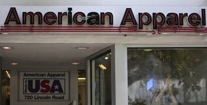 Tienda de American Apparel en Miami Beach