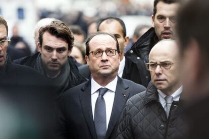 François Hollande ha anat aquest matí al lloc de l'atemptat.