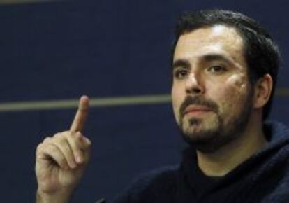 Alberto Garzón, candidato por IU-Unidad Popular