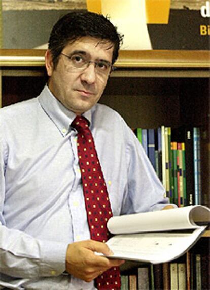 El secretario general del PSE de Euskadi, Patxi López.