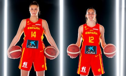 Raquel Carrera y Maite Cazorla Eurobasket