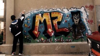 Grafiti de Mafia 2. Barcelona 1987.