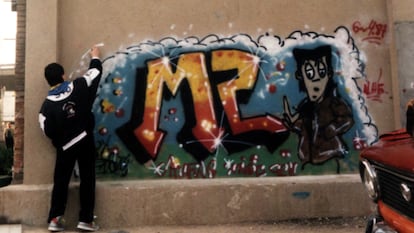 Grafiti de Mafia 2. Barcelona 1987.