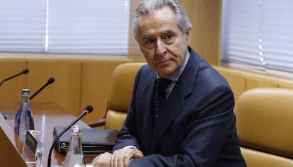 El expresidente de Caja Madrid Miguel Blesa en una imagen de febrero de 2017.