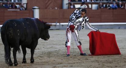 Miguel Abell&aacute;n, en la tradicional Corrida Goyesca.