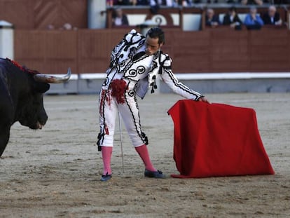 Miguel Abell&aacute;n, en la tradicional Corrida Goyesca.