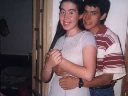 Vanesa Rodríguez y Horacio Barco, a los pocos meses de casarse.