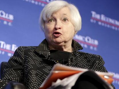 Janet Yellen, presidenta de la Reserva Federal