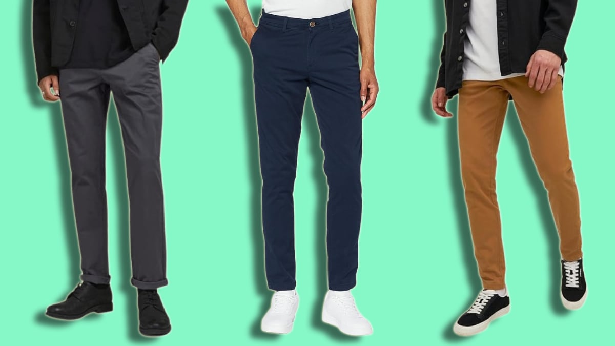 Fichamos los pantalones chinos de hombre que no solo te pondrás en la oficina
