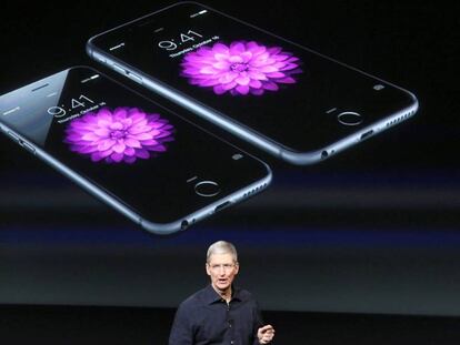 El CEO de Apple CEO Tim Cook.