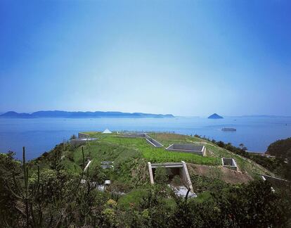 El Chichu Art Museum, obra de Tadao Ando en la isla japonesa de Naoshima, golpeada esta semana por un tifón.