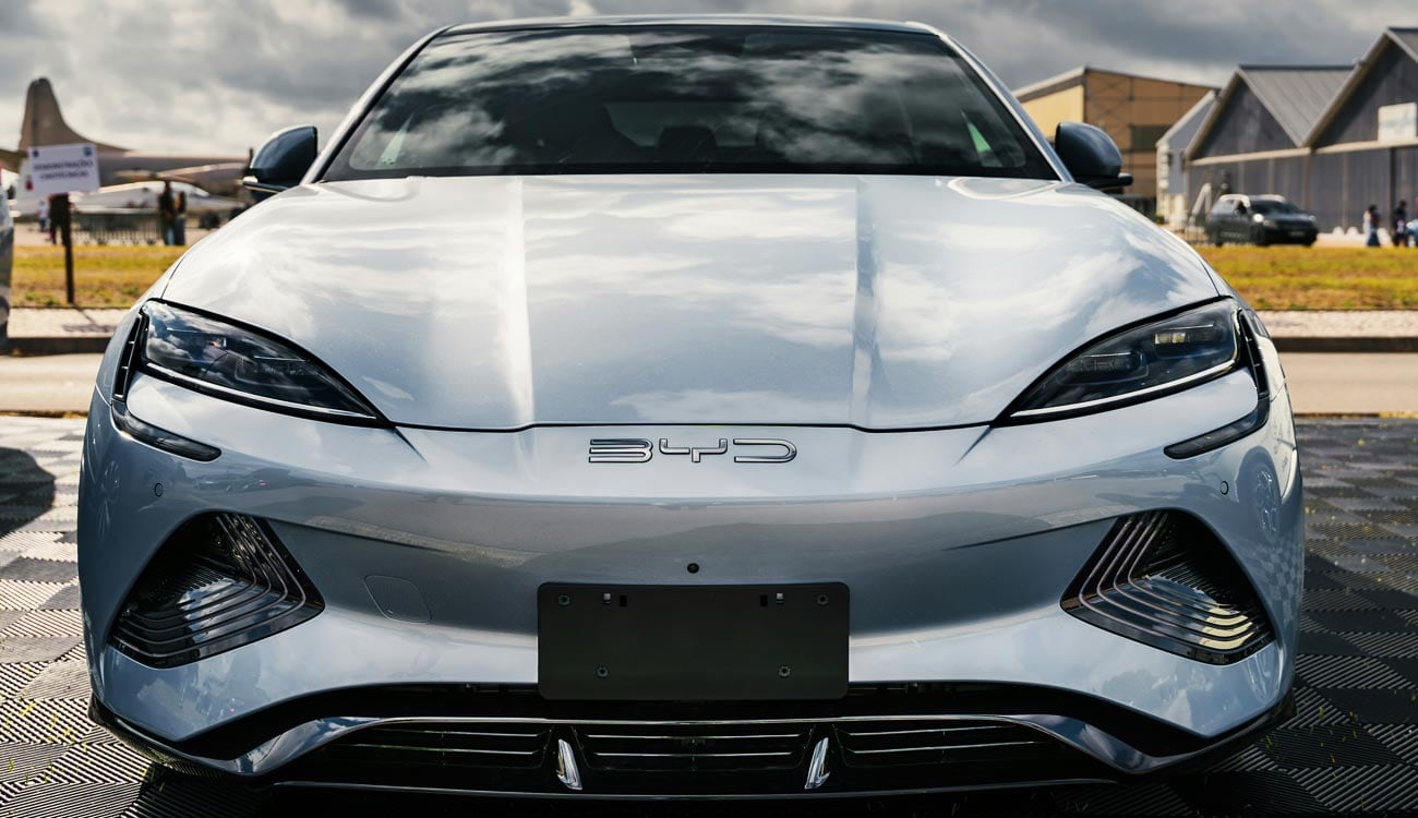 Coche eléctrico BYD.