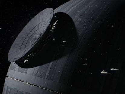 La Estrella de la Muerte, en 'Rogue One'.