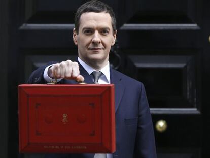 George Osborne el pasado 18 de marzo en Londres.