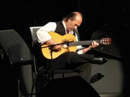 El guitarrista español Paco de Lucía. EFE/Archivo