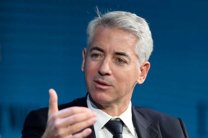 FILE PHOTO: Bill Ackman, CEO of Pershing Square Capital, speaks at the Wall Street Journal Digital Conference in Laguna Beach, California, U.S., October 17, 2017. REUTERS/Mike Blake/File Photo