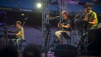 Un moment del concert dels Amics de les Arts al Camp Nou. 