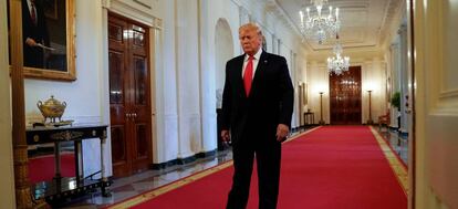 El presidente de Estados Unidos, Donald Trump.