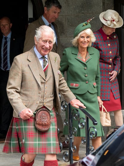 Britain's King Charles and Queen Camilla