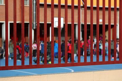 Imagen de archivo de un colegio en Madrid.