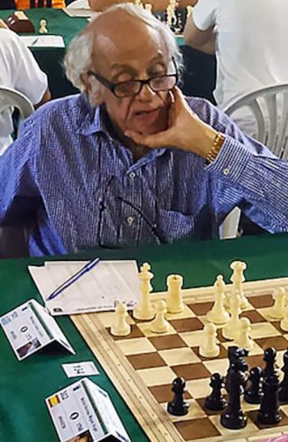 Lincoln Maiztegui, durante su participaci&oacute;n en el Open Villa de Benasque, &uacute;ltimo torneo en el que particip&oacute;, en julio pasado.