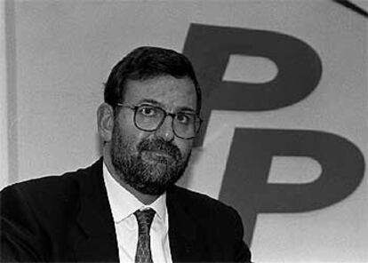 Mariano Rajoy, candidado del PP a la presidencia del Gobierno, en una foto de 1996.