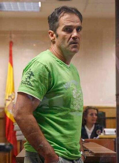 José Javier Arizcuren, <i>Kantauri,</i> durante el juicio.