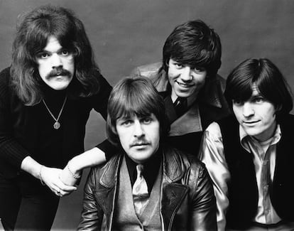 The MOVE en 1969. Desde la izquierda: Roy Wood, Carl Wayne, Bev Bevan y Rick Price.